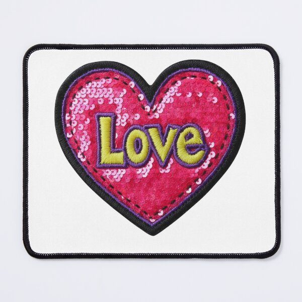 Item preview, Iron On Patches Love Sticker 4 designed and sold by DetourDgn.