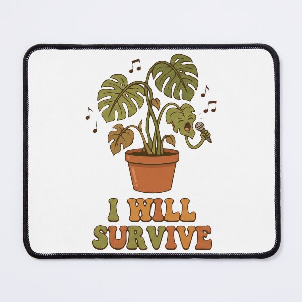 Item preview, I Will Survive Funny Dramatic Houseplant Singing designed and sold by MythoWorldddd.