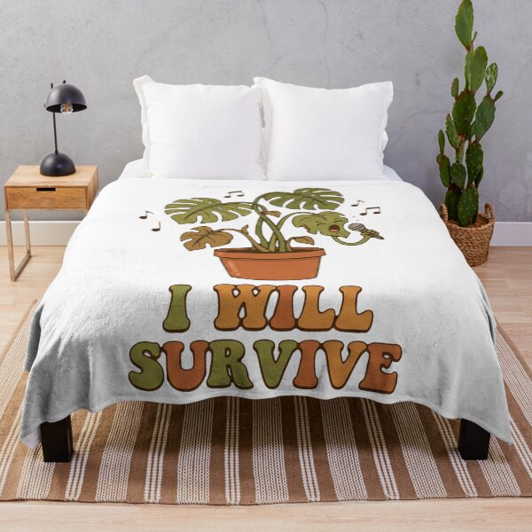 Item preview, I Will Survive Funny Dramatic Houseplant Singing designed and sold by MythoWorldddd.