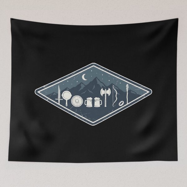 Item preview, Fantasy Fellowship Adventure Weapons And Items Night Camping designed and sold by Fenay Designs.