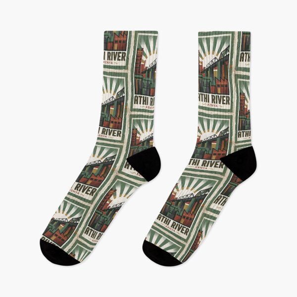Item preview, Athi River Kenya Retro Vintage Travel Souvenir designed and sold by TravelersGems.