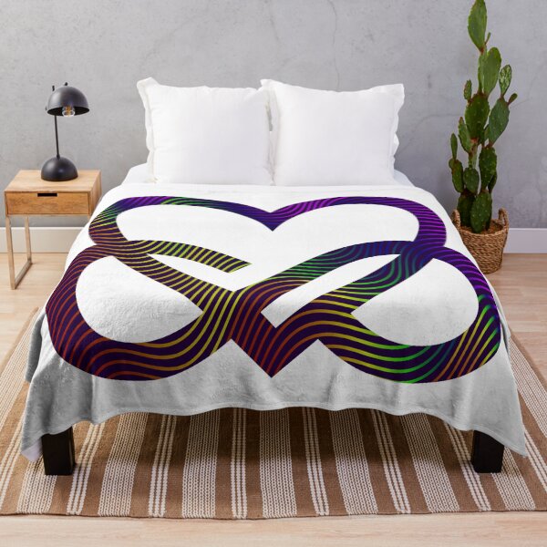 Item preview, Colorful Lines Infinity Heart designed and sold by Carl's Clothing.