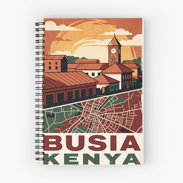 Item preview, Busia Kenya Retro Vintage Travel Souvenir designed and sold by TravelersGems.