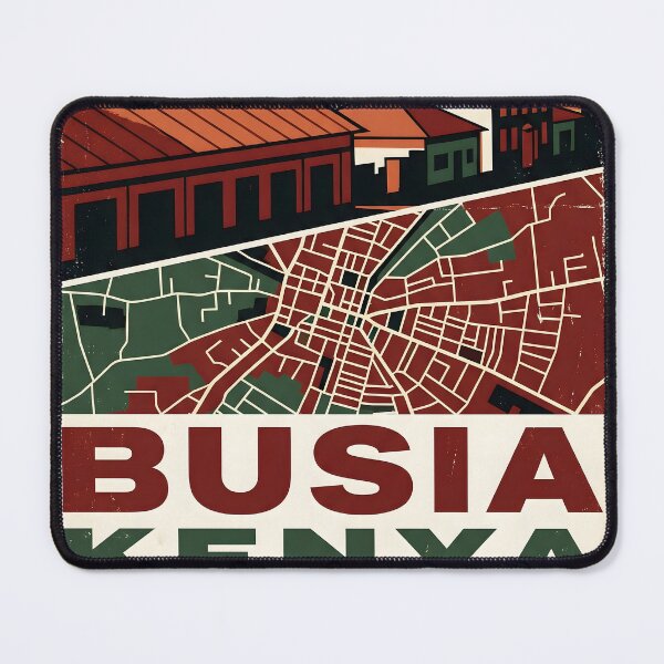 Item preview, Busia Kenya Retro Vintage Travel Souvenir designed and sold by TravelersGems.