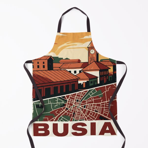 Item preview, Busia Kenya Retro Vintage Travel Souvenir designed and sold by TravelersGems.