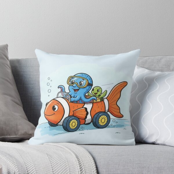 Item preview, Octopus & Turtle – Underwater Car Ride designed and sold by Dogandesighn.