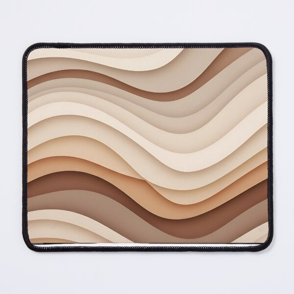 Item preview, Neutral Abstract Wave Laptop Skin designed and sold by avwear.