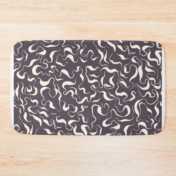 Item preview, Lavender White Organic Abstract Pattern designed and sold by artievarudzite.