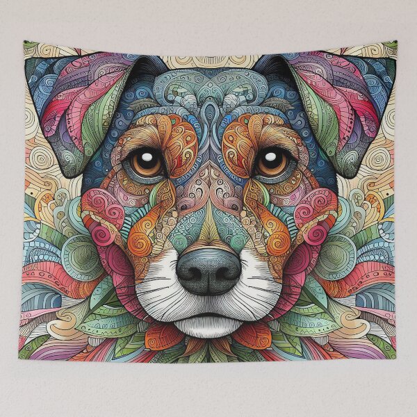 Item preview, Thai Blossom Dog Heart  designed and sold by Vanich-Panich.