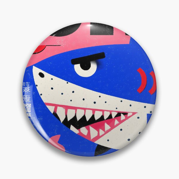 Item preview, Colorful Shark Typography designed and sold by lautir.