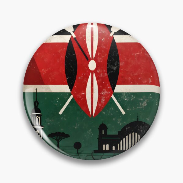 Item preview, Eldoret Kenya Retro Vintage Travel Souvenir designed and sold by TravelersGems.