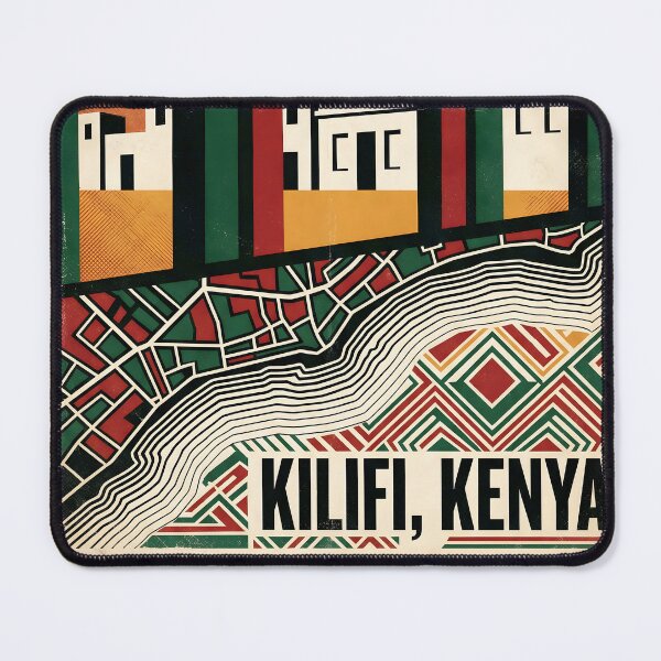 Item preview, Kilifi Kenya Retro Vintage Travel Souvenir designed and sold by TravelersGems.