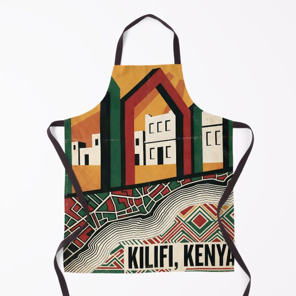 Item preview, Kilifi Kenya Retro Vintage Travel Souvenir designed and sold by TravelersGems.