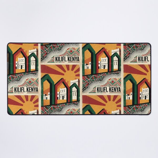 Item preview, Kilifi Kenya Retro Vintage Travel Souvenir designed and sold by TravelersGems.