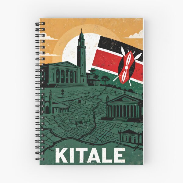 Item preview, Kitale Kenya Retro Vintage Travel Souvenir designed and sold by TravelersGems.