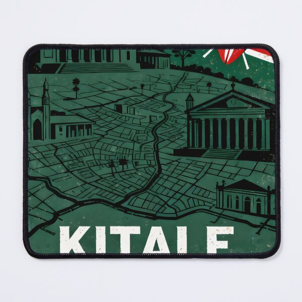 Item preview, Kitale Kenya Retro Vintage Travel Souvenir designed and sold by TravelersGems.