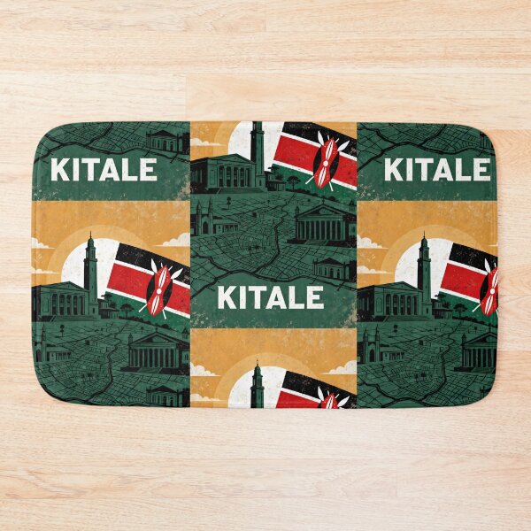 Item preview, Kitale Kenya Retro Vintage Travel Souvenir designed and sold by TravelersGems.