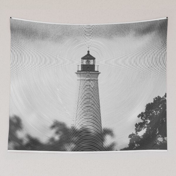Item preview, Ethereal Lighthouse in Spiral Mist designed and sold by hilariousT.