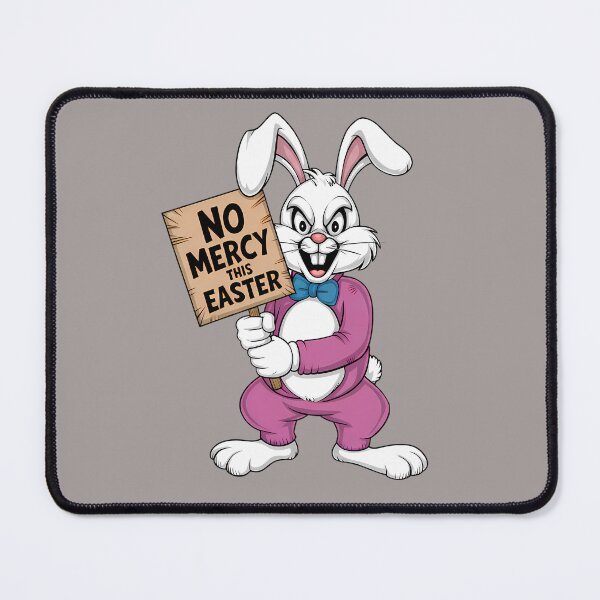Item preview, A Bunny with a Message - Evil Easter Bunny designed and sold by Art-Arcade6.