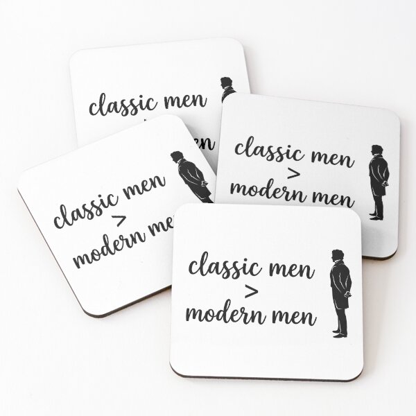 Item preview, Classic Men Over Modern Men Mr Darcy Pride And Prejudice designed and sold by Fenay Designs.