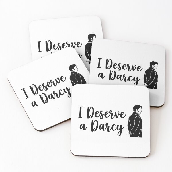 Item preview, I Deserve A Darcy Pride And Prejudice Jane Austen Fan Gift designed and sold by Fenay Designs.