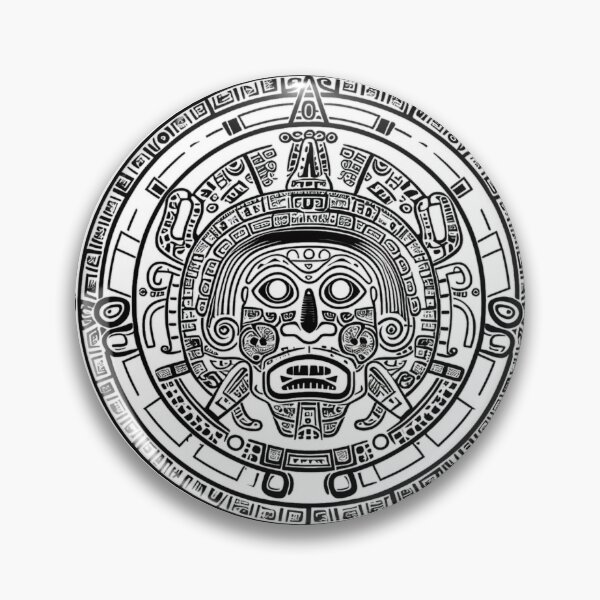 Item preview, Aztec Mayan mandala calendar designed and sold by bluefrog.