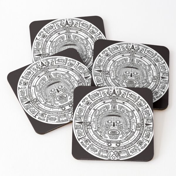 Item preview, Aztec Mayan mandala calendar designed and sold by bluefrog.