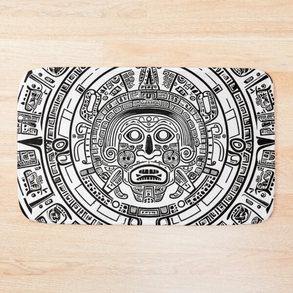 Item preview, Aztec Mayan mandala calendar designed and sold by bluefrog.