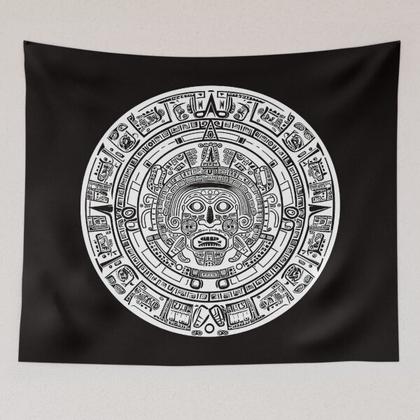 Item preview, Aztec Mayan mandala calendar designed and sold by bluefrog.