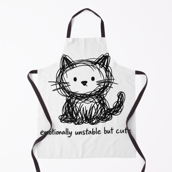 Item preview, Scribble Cat, Emotionally Unstable But Cute designed and sold by ActOneDeisgns80.