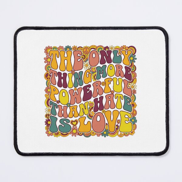 Item preview, the only thing - more powerful than hate - is love designed and sold by ManikRaja.