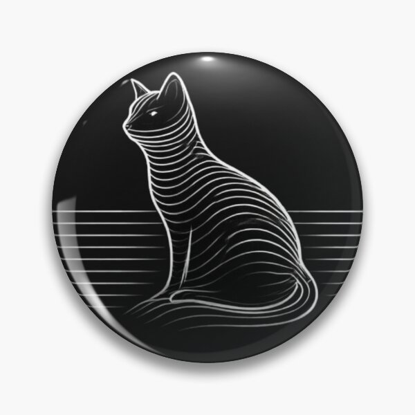 Item preview, Minimal Cat Dog Line Art T-Shirt – Modern Pet Outline Tee designed and sold by KDesignCrafts.