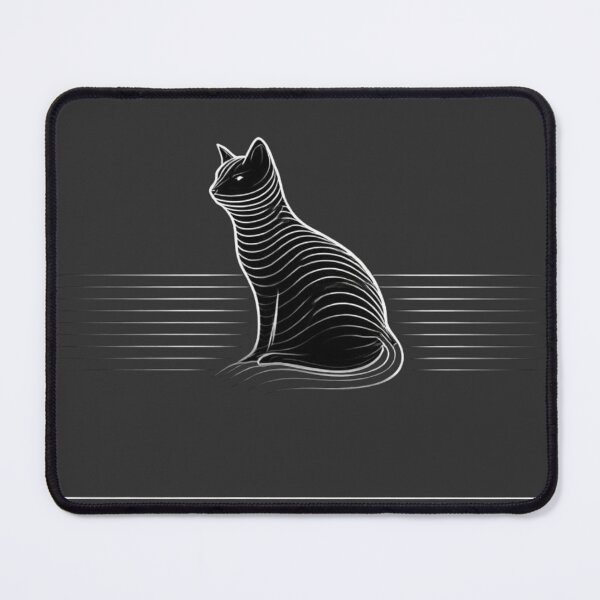 Item preview, Minimal Cat Dog Line Art T-Shirt – Modern Pet Outline Tee designed and sold by KDesignCrafts.
