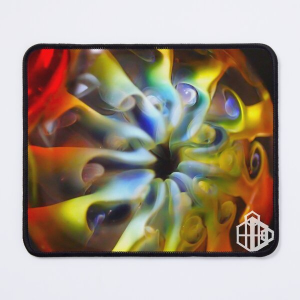 Item preview, Chromatic Density – Borosilicate Glass Microscopy Art designed and sold by HIKARIMi.