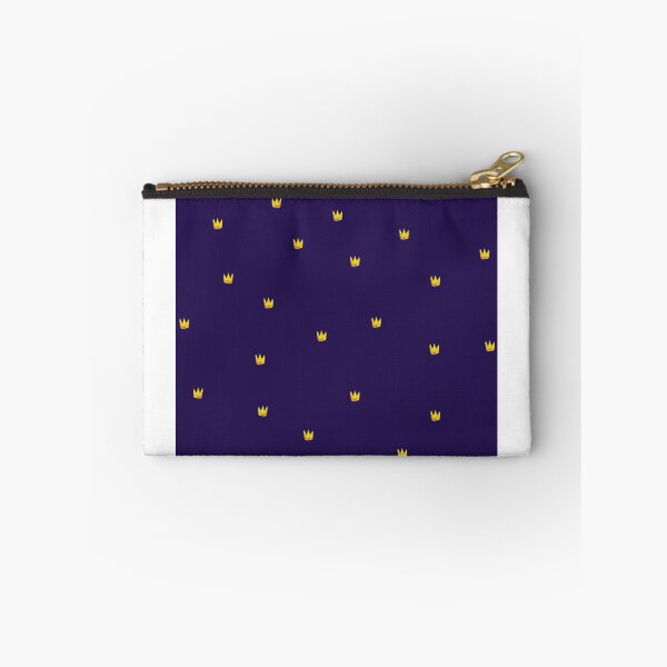 Item preview, Mini Gold Crown Pattern Royal Purple Background designed and sold by artievarudzite.