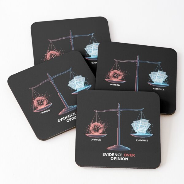Item preview, Evidence Over Opinion Balance Scale Design – Critical Thinking and Facts Matter Concept Art designed and sold by us-products.
