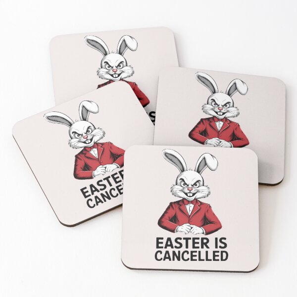 Item preview, A Rabbit in a Suit - Evil Easter Bunny designed and sold by Art-Arcade6.