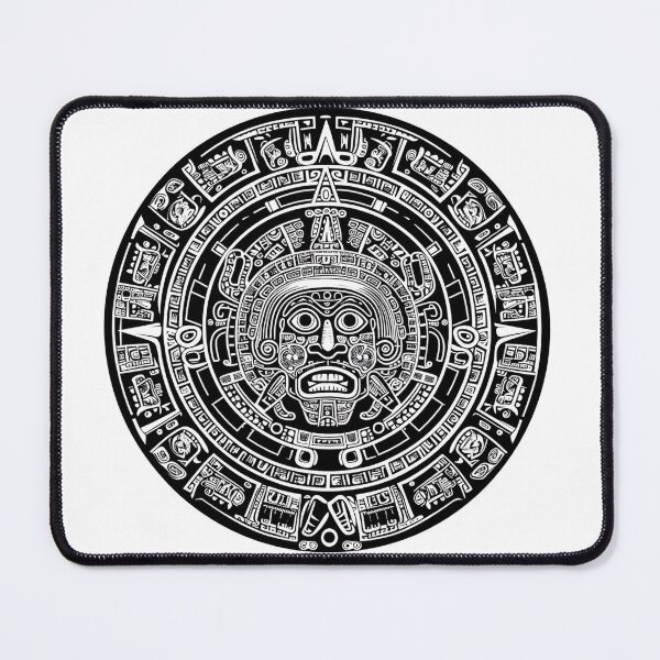Item preview, Aztec Mayan mandala Calander designed and sold by bluefrog.