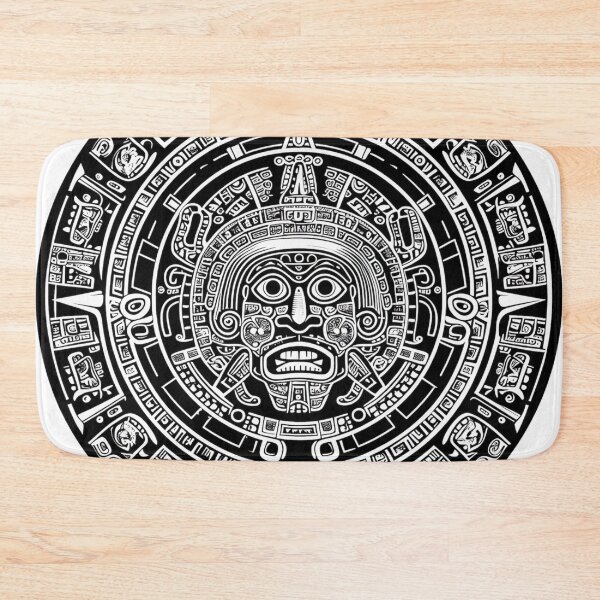 Item preview, Aztec Mayan mandala Calander designed and sold by bluefrog.