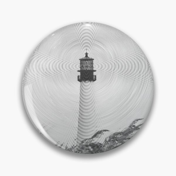 Artikelvorschau, Leuchtturm im Wind mit spiralförmigem Himmel entworfen und verkauft von hilariousT.