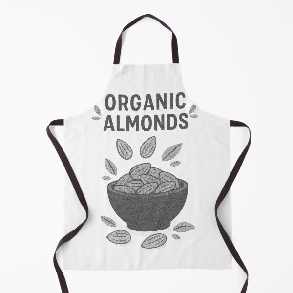 Item preview, Organic Almonds Bowl – Natural Farm Fresh Vector designed and sold by mbmstores.