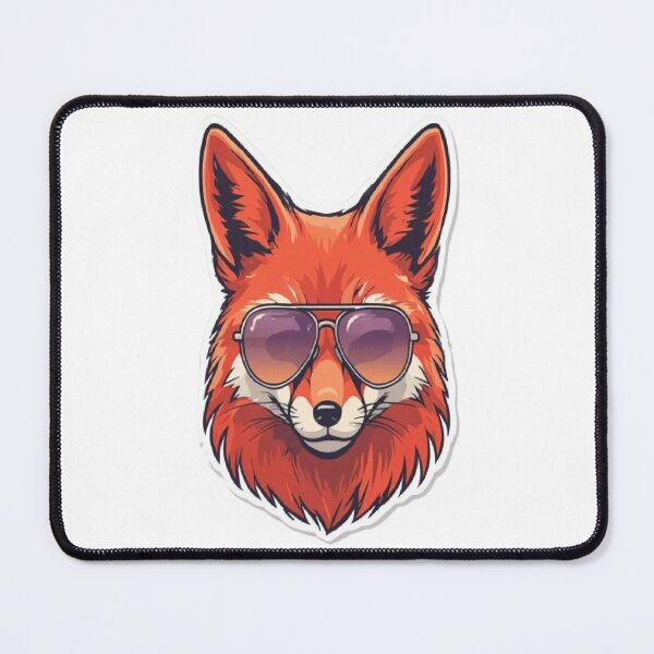Item preview, 80s Cool Fox - Retro Aviator Sunglasses designed and sold by RetroRascalStudio.