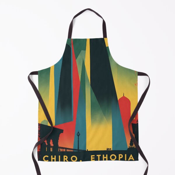 Item preview, Chiro Ethiopia Africa Retro Vintage Travel Souvenir designed and sold by TravelersGems.