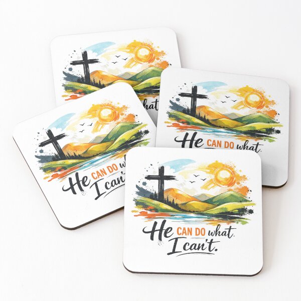 Item preview, He CAN DO what I can't. - Scenic Faith Graphic designed and sold by Faithloveshop.