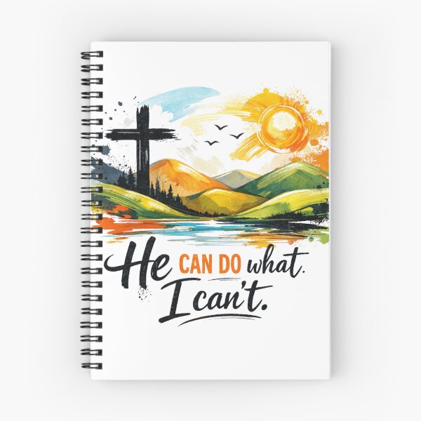 Item preview, He CAN DO what I can't. - Scenic Faith Graphic designed and sold by Faithloveshop.