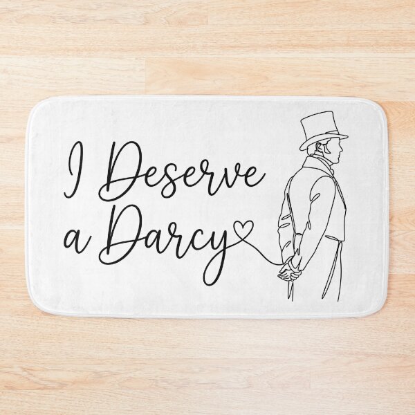 Item preview, I Deserve A Darcy Line Art Pride And Prejudice Book Lover designed and sold by Fenay Designs.