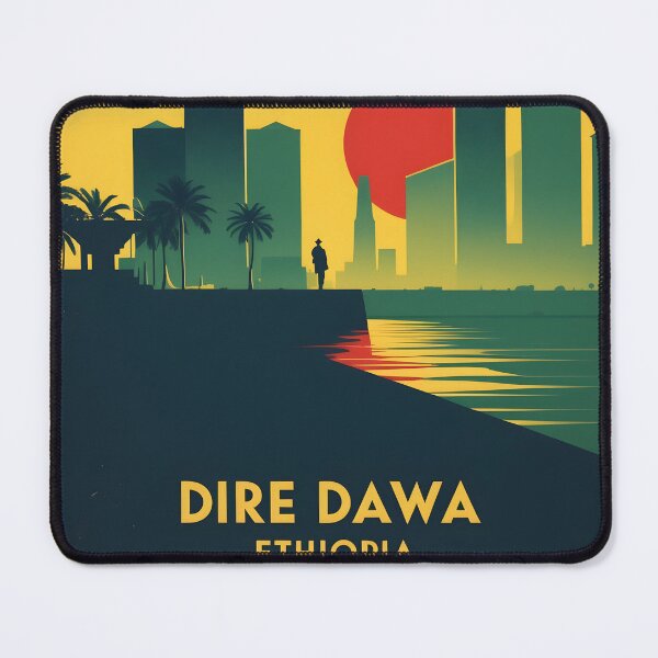 Item preview, Dire Dawa Ethiopia Africa Retro Vintage Travel Souvenir designed and sold by TravelersGems.