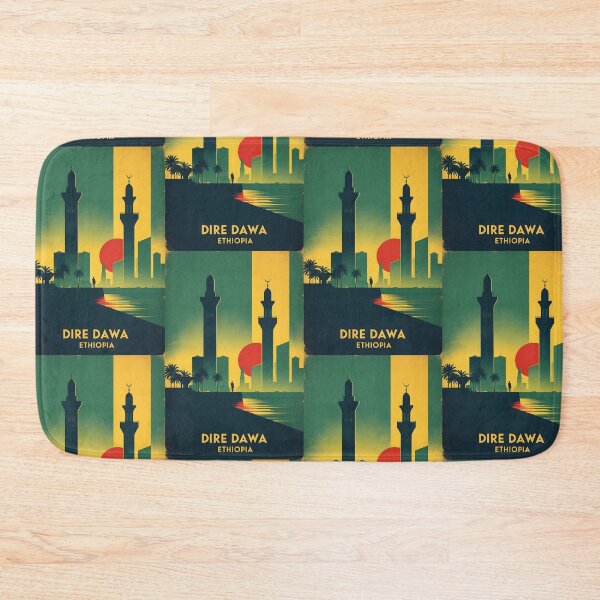 Item preview, Dire Dawa Ethiopia Africa Retro Vintage Travel Souvenir designed and sold by TravelersGems.