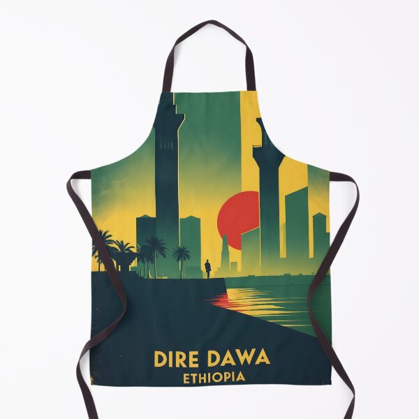 Item preview, Dire Dawa Ethiopia Africa Retro Vintage Travel Souvenir designed and sold by TravelersGems.