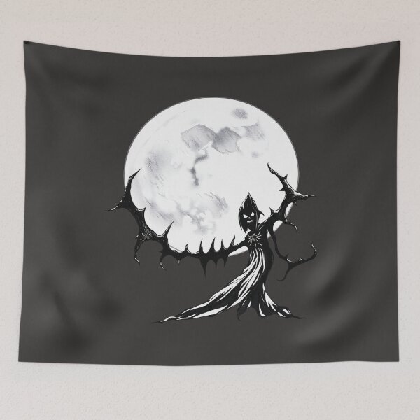 Item preview, Spooky Creature Under the Moon designed and sold by UnhingedBird.